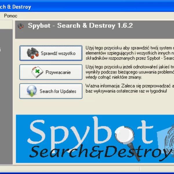 Spybot Search and Destroy portable